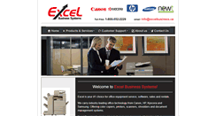 Desktop Screenshot of excelbusiness.ca